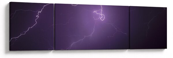 Obraz blesku na obloze (170x50 cm)