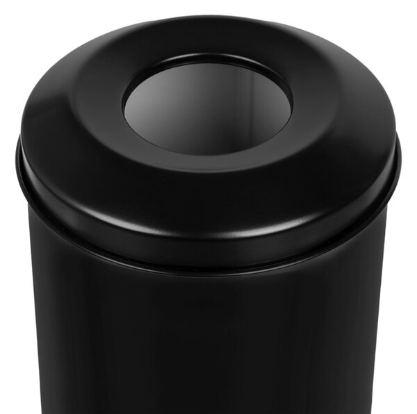 Alda Samozhášecí odpadkový koš Fireguard 20 l, lakovaná ocel, černá