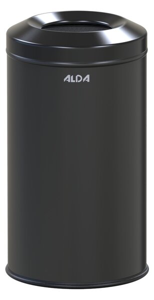 Alda Samozhášecí odpadkový koš Fireguard 20 l, lakovaná ocel, černá
