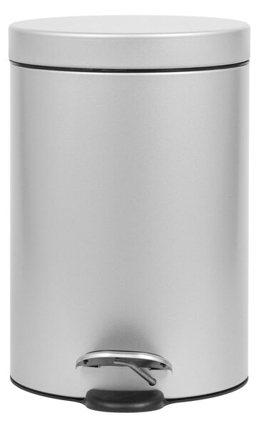 Alda Pedálový odpadkový koš Freedom Fresh 3 l, lakovaná ocel, šedá