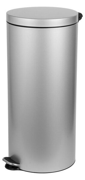 Alda Pedálový odpadkový koš Freedom Fresh 30 l, lakovaná ocel, šedá