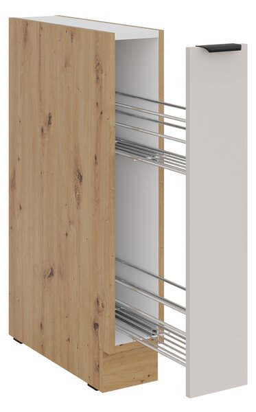 Dolní kuchyňská skříňka Solea 15 D CARGO BB, Barva: dub artisan / kašmír 5903211472862