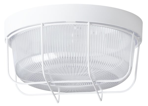 Osmont ELE50020 Elektra 3K, stropní bílé kruhové svítidlo, 25W E27, průměr 21cm, IP54