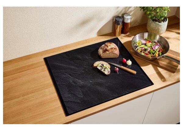 Silvercrest® Skleněná krycí deska na varnou desku (černá) (100405420001)