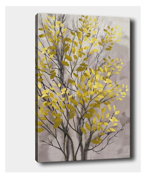 Nástěnný obraz na plátně Tablo Center Fall Yellow, 40 x 60 cm