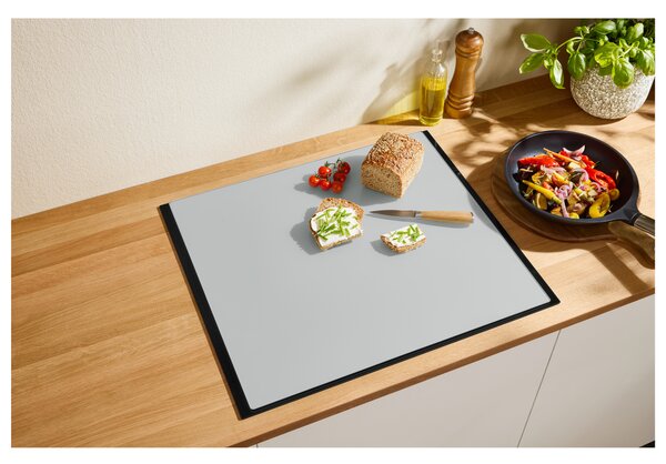 Silvercrest® Skleněná krycí deska na varnou desku (bílá) (100405420002)