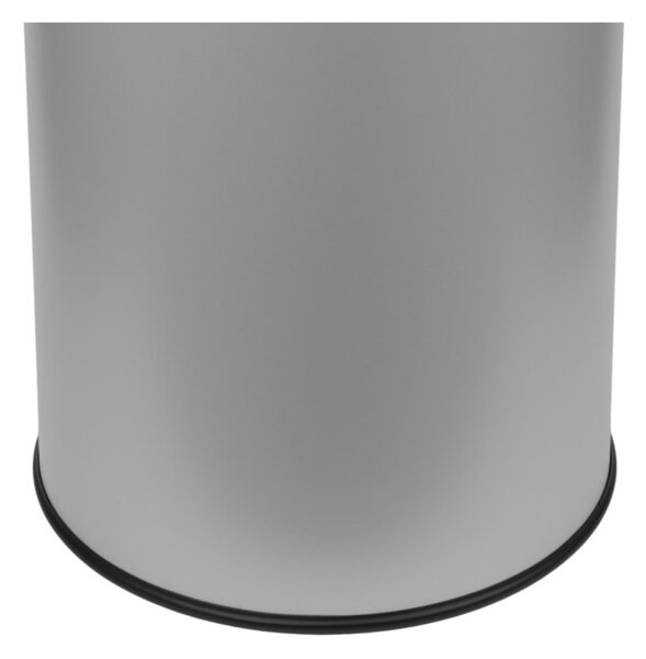 Alda Koš na tříděný odpad STREAM TRIO s držákem pytlů, 3 x 25 L, nerezová ocel, šedá