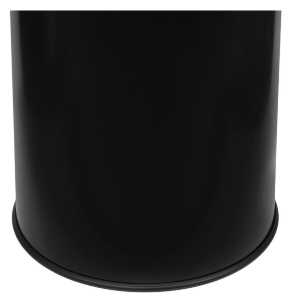 Alda Koš na tříděný odpad STREAM DUO s vnitřní kovovou nádobou, 2 x 30 L, nerezová ocel, černá