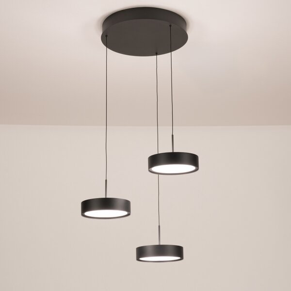 Závěsné LED svítidlo Bonn Black 43 (LMD)