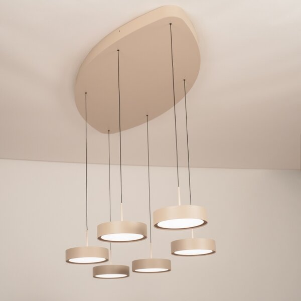 Závěsné LED svítidlo Bonn Taupe 180 (LMD)