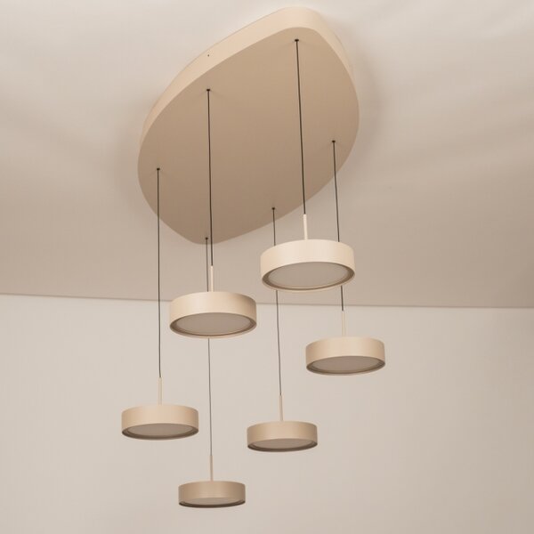Závěsné LED svítidlo Bonn Taupe 180 (LMD)