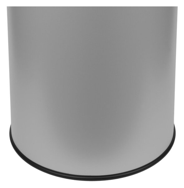 Alda Koš na tříděný odpad STREAM DUO s držákem pytlů, 2 x 35 L, nerezová ocel, šedá