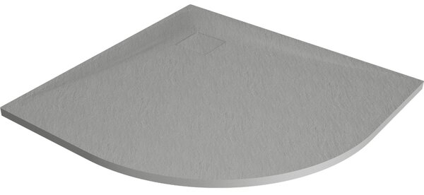 Mexen Bert čtvrtkruhový sprchový kout SMC 80 x 80 cm, šedý - 4KR618080