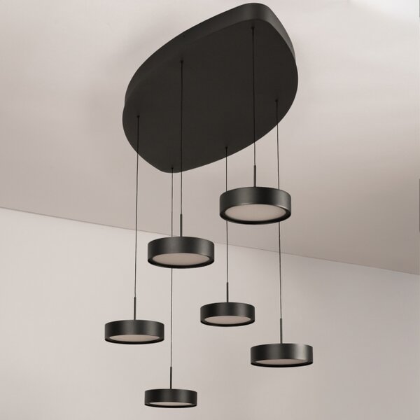 Závěsné LED svítidlo Bonn Black 180 (LMD)