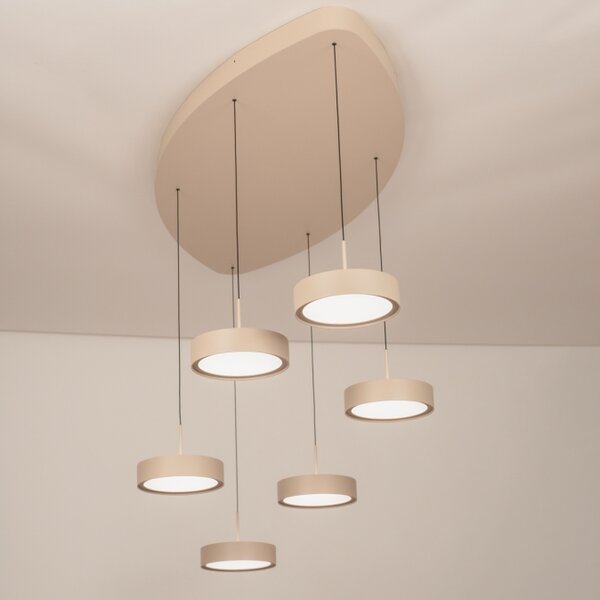 Závěsné LED svítidlo Bonn Taupe 180 (LMD)