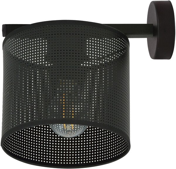 Emibig Jordan nástěnné svítidlo 1x15 W černá 1143/K1