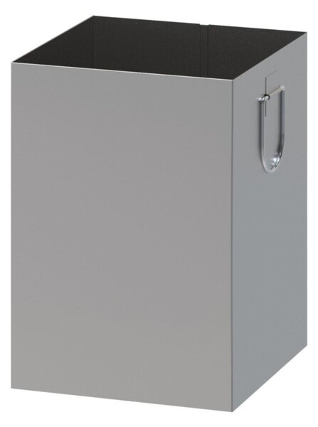 Alda Vnitřní nádoba pro odpadkový koš EKO WALL Station, 25 L, pozinkovaná ocel, šedá