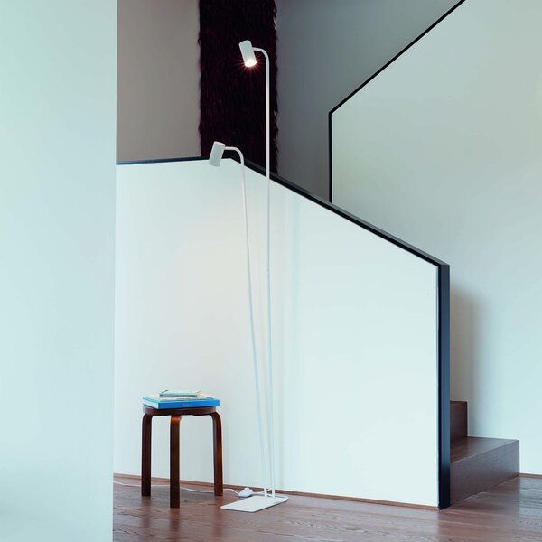 Ideal Lux Stojací lampa GINGER, 2xGU10, v. 211,5 cm Barva: Černá