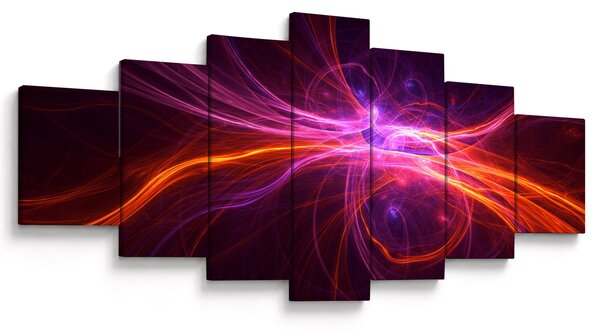 Obraz moderní abstrakce (210x100 cm)