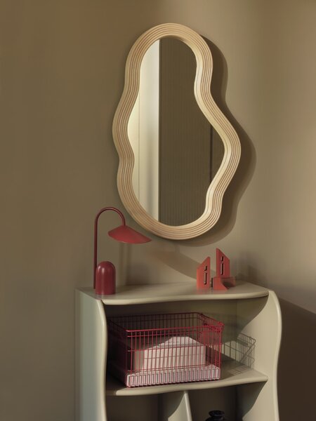 Stmívatelná LED lampa Arum Oxide Red