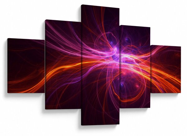 Obraz moderní abstrakce (125x70 cm)