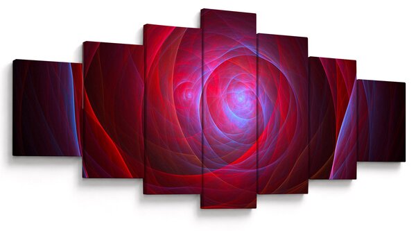 Abstraktní obraz očí (210x100 cm)