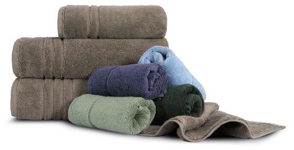 DARRÉ Ručníky a osušky COMFORT DI CASA NUO - hnědá Velikost: ručníček 30 x 50