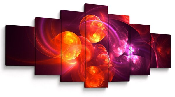 Obraz moderní abstrakce (210x100 cm)