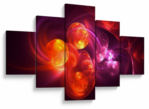 Obraz moderní abstrakce (125x70 cm)