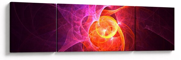 Moderní abstraktní obraz (170x50 cm)