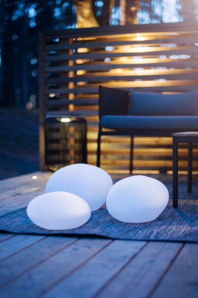 Venkovní osvětlení na solární napájení LED Globy 40 cm