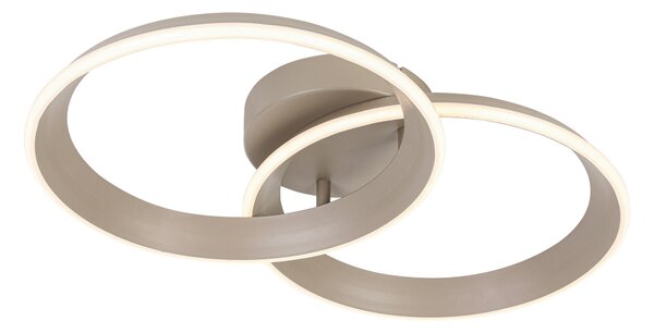 STROPNÍ LED SVÍTIDLO, 53,5/33/9,3 cm Dieter Knoll - Stropní svítidla