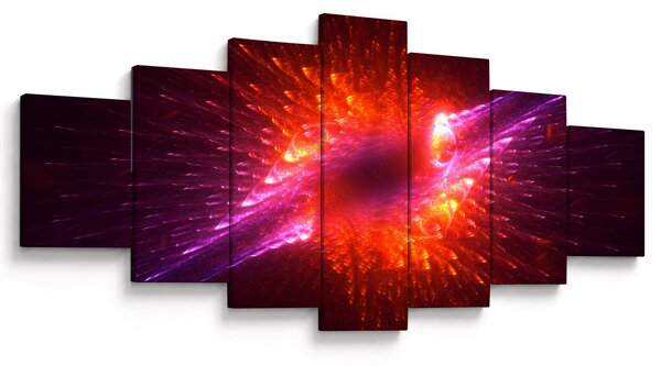Obraz moderní trnité abstrakce (210x100 cm)