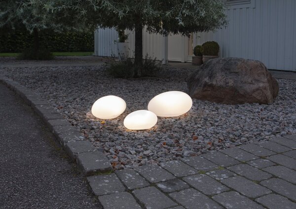 Venkovní osvětlení na solární napájení LED Globy 40 cm