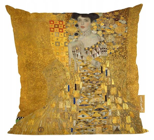 Polštář Zlatá Adéla Gustav Klimt