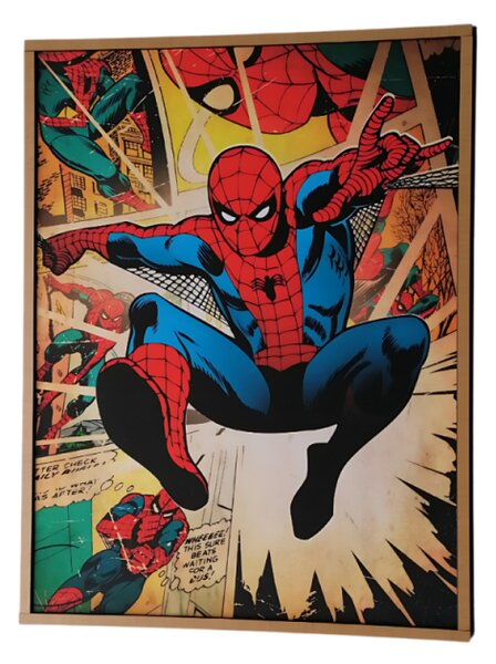 Obraz na plátně v rámu - Spiderman