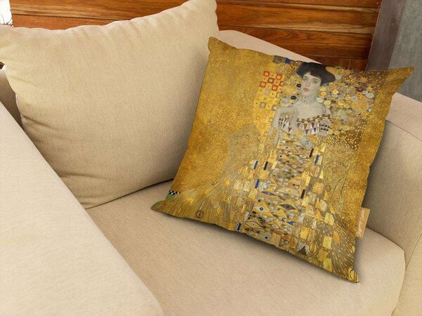 Polštář Zlatá Adéla Gustav Klimt