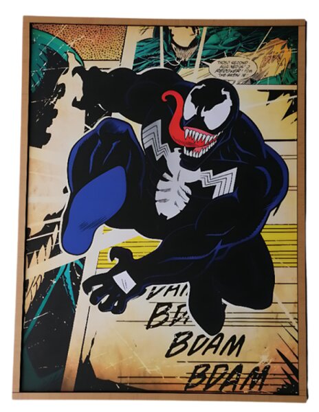Obraz na plátně v rámu - Venom