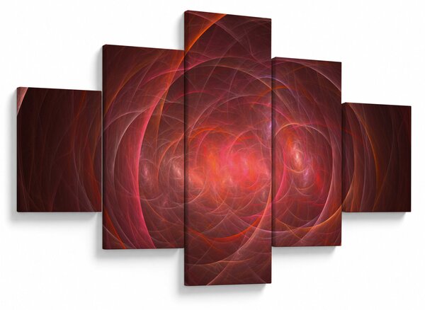 Moderní abstraktní obraz (125x70 cm)