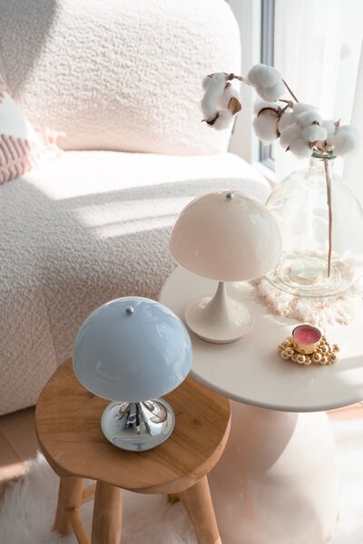 Přenosná lampa Panthella 160 V3 Opal Beige