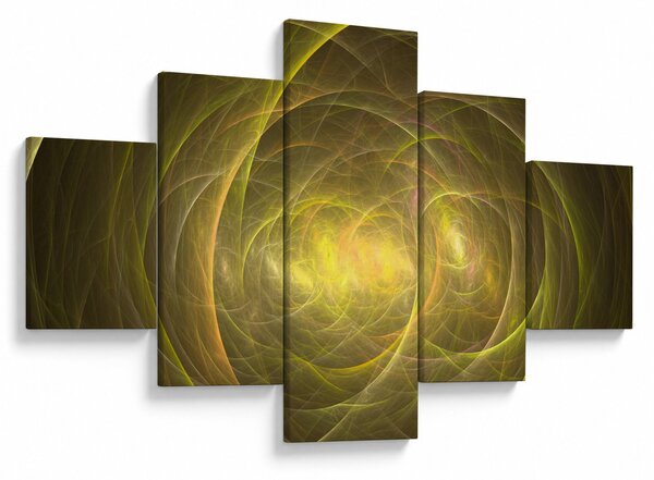 Moderní abstraktní obraz (125x70 cm)