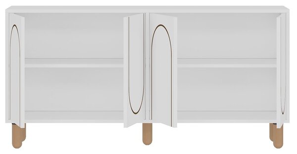 Komoda Veronico K (bílá). Akce -25%