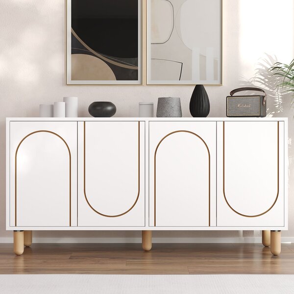 Komoda Veronico K (bílá). Akce -25%