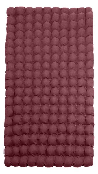 Červeno-fialová relaxační masážní matrace Linda Vrňáková Bubbles, 110 x 200 cm