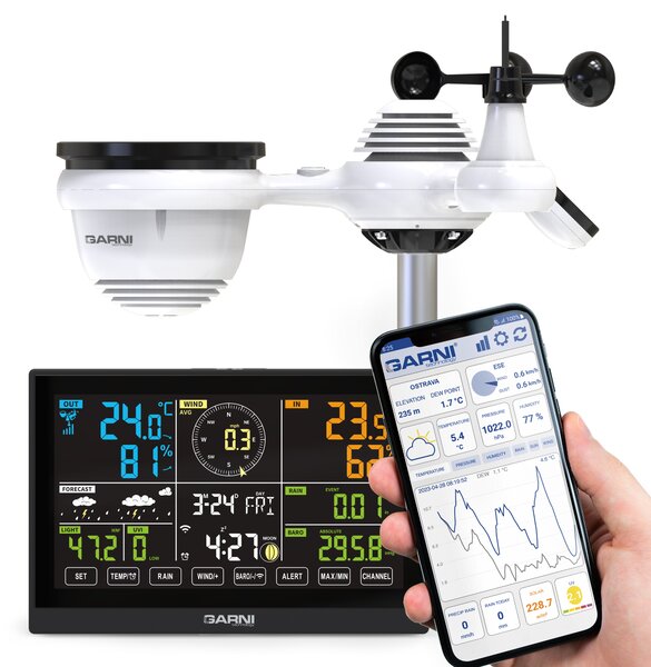 GARNI technology Wi-Fi meteorologická stanice GARNI 980 Arcus