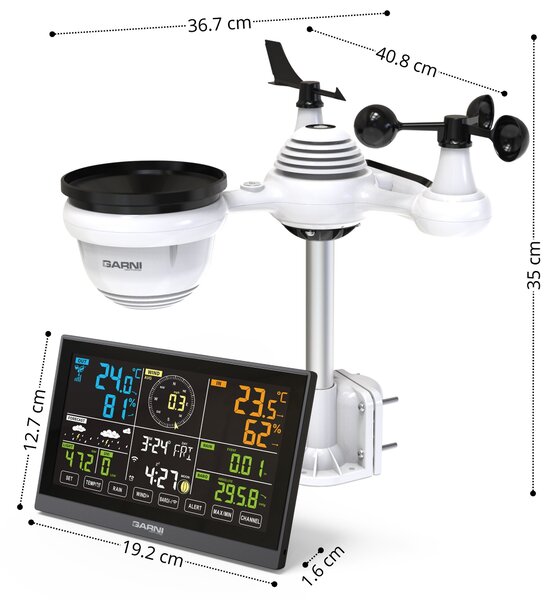 GARNI technology Wi-Fi meteorologická stanice GARNI 980 Arcus