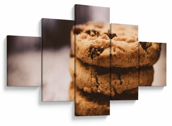 Obraz cookies sušenek (125x70 cm)