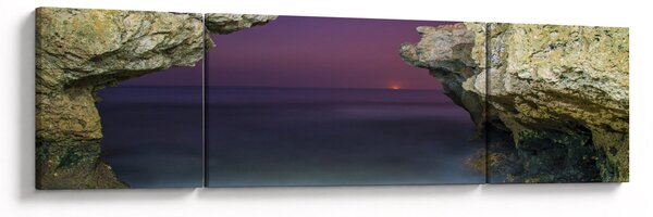 Obraz - mořský útes (170x50 cm)