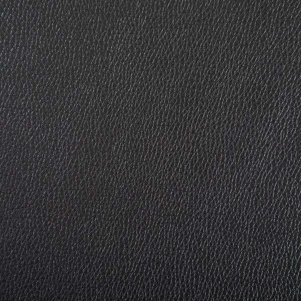 HOMCOM Klavírní stolička s nastavitelnou výškou a koženkovým sedákem, Černá, 63 x 33 x 45-56 cm | Aosom