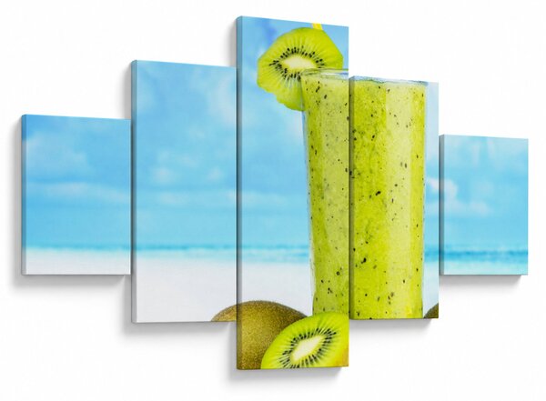 Obraz - kiwi smoothie (125x70 cm)